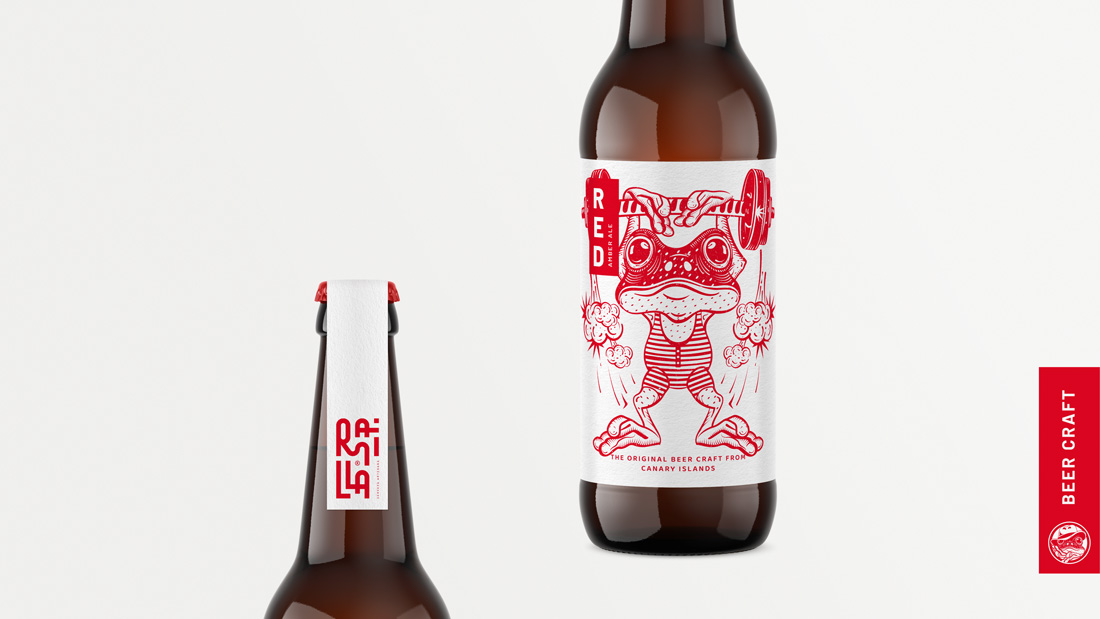 Etiquetas Etiquetado Ranilla Cerveza Artesana