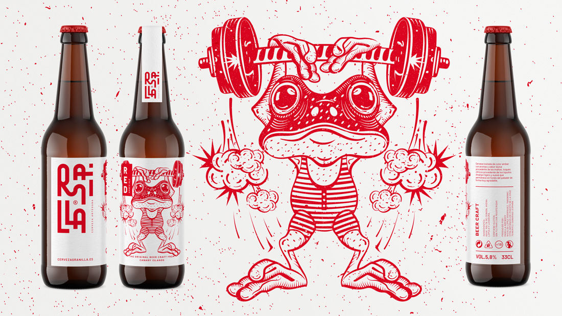 Etiquetas Etiquetado Ranilla Cerveza Artesana