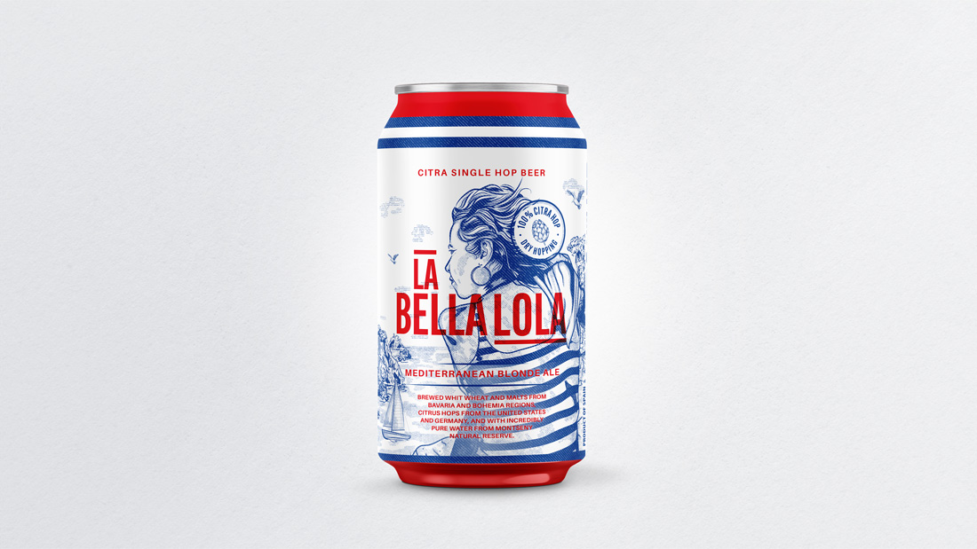 Packaging Cerveza La Bella Lola