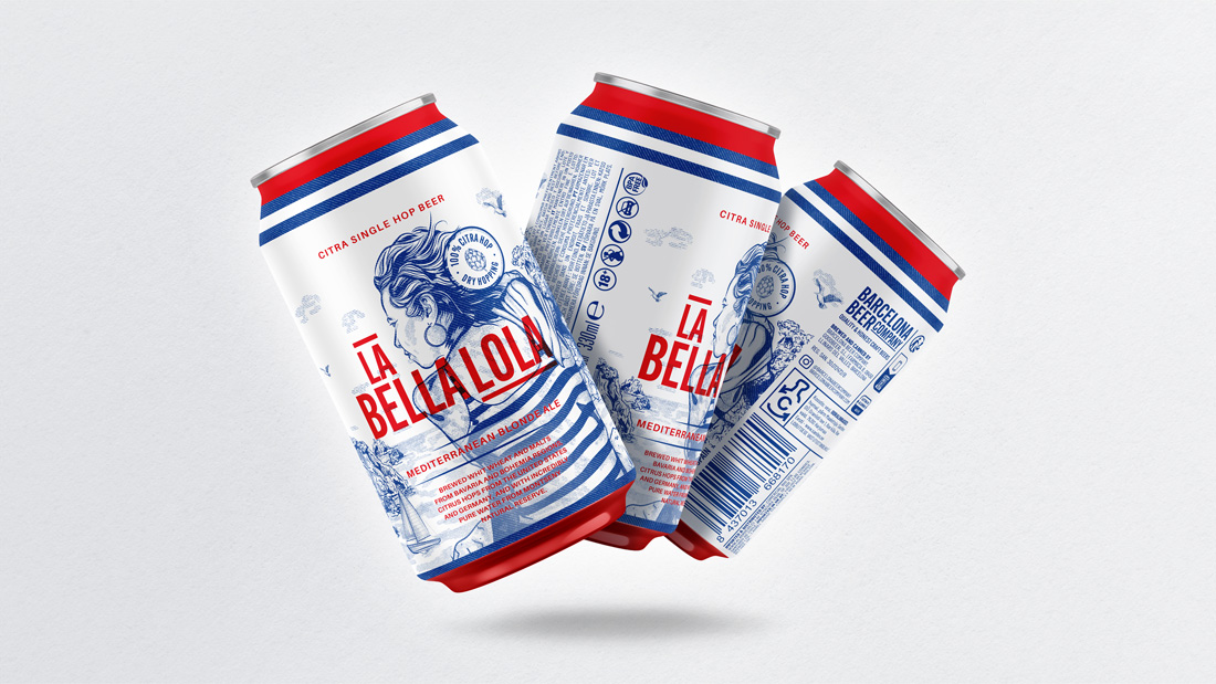 Packaging Cerveza La Bella Lola