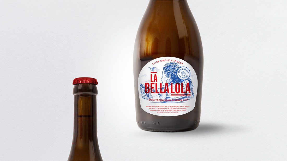 Packaging Cerveza La Bella Lola