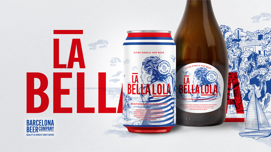 Packaging Cerveza La Bella Lola